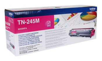 Картридж лазерный Brother TN245M пурпурный (2200стр.) для Brother HL3140/3150/3170/DCP9020/MFC9140/9330/9340