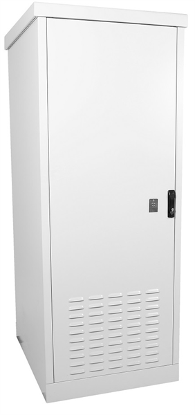 Шкаф уличный всепогодный напольный 18U (Ш700хГ900), две двери (ШТВ-1-18.7.9-43АА)