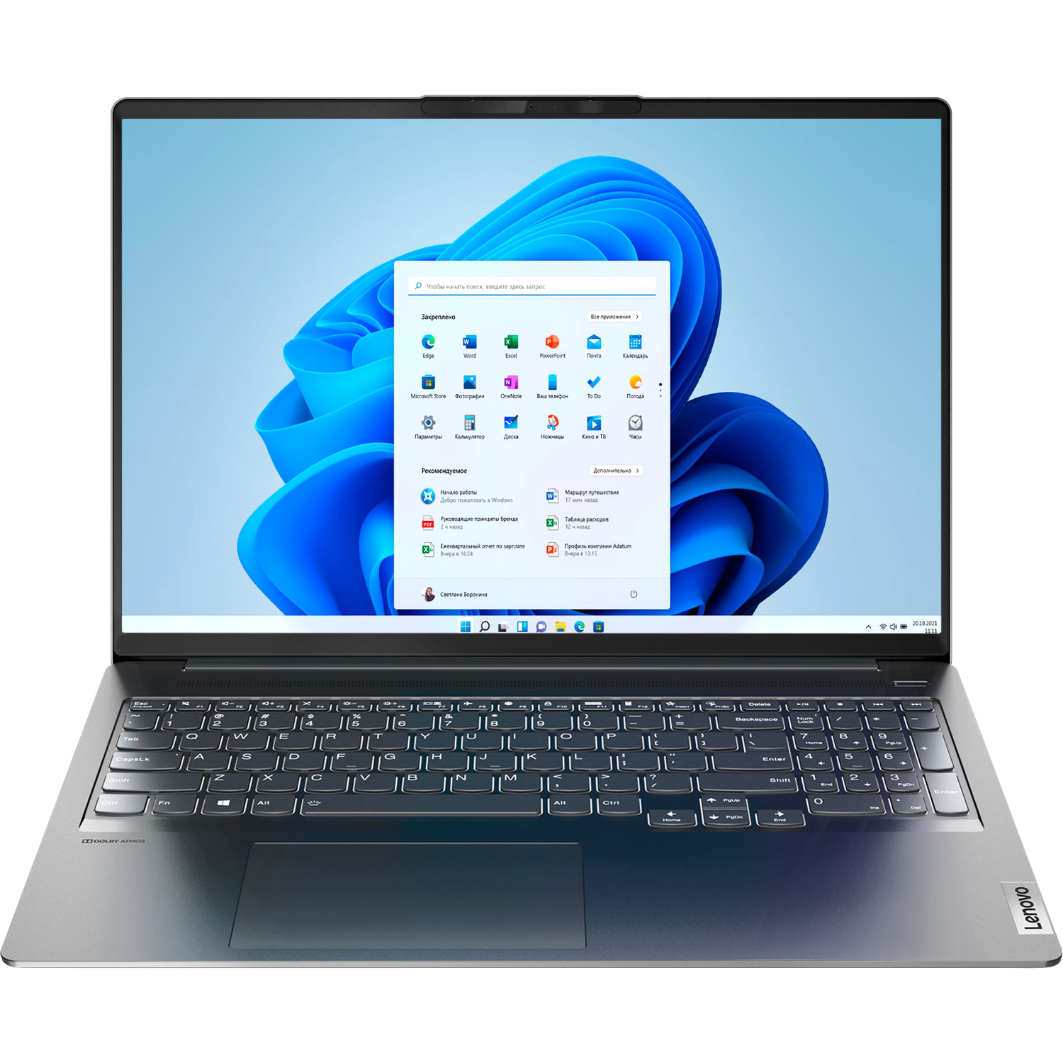 Картинка - Ноутбук Lenovo IdeaPad 5 Pro (82L500UPRK)