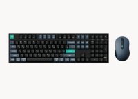 Беспроводной комплект Keychron B33 + BM25 Combo - классическая TKL (80%) ножничная клавиатура B33 и мышь BM25, 3 типа подключения, оба устройства используют один беспроводной адаптер.