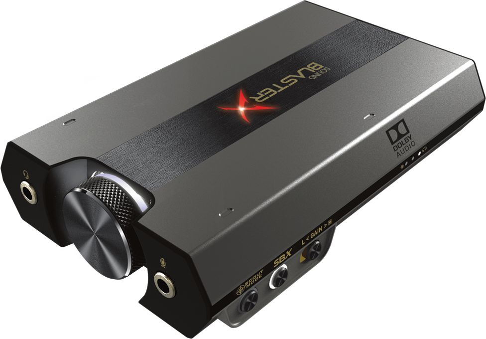 Картинка - Звуковая карта Creative USB Sound BlasterX G6 (SB-Axx1) 7.1 Ret 70SB177000000