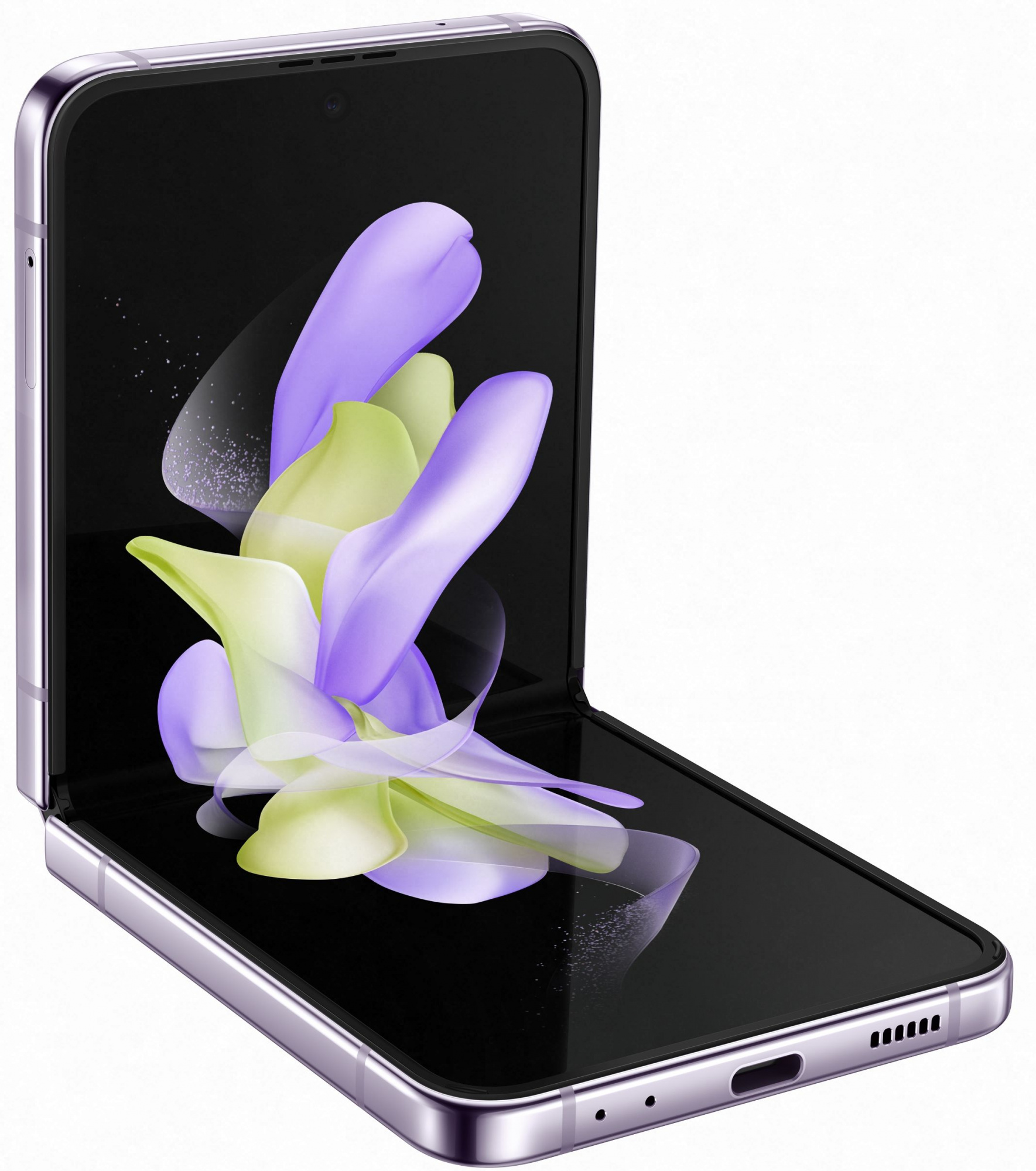 Купить Смартфон Samsung SM-F721B Galaxy Z Flip 4 256Gb 8Gb лаванда  раскладной 3G 4G 6.7