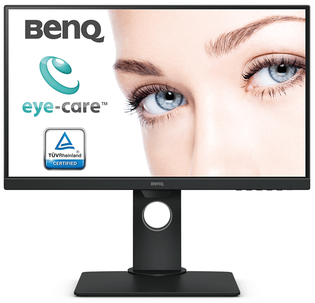 Картинка - Монитор BENQ 23,8" BL2480T IPS LED 1920x1080 6ms 16:9 250 cd/m2 5ms 20M:1 178/178 D-sub HDMI DP Flicker-free HAS Pivot Tilt Swivel Speaker Black (9H.LHFLA.FPE)