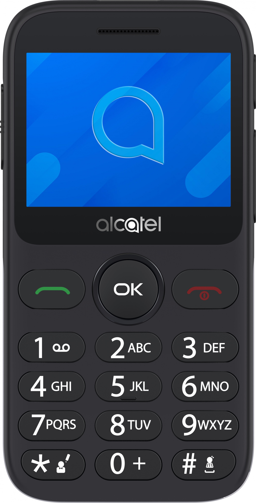 Купить Мобильный телефон Alcatel 2020X серебристый моноблок 1Sim 2.4