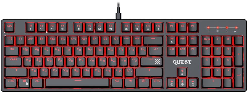 игровая клавиатура с выделенной кнопкой Print Screen