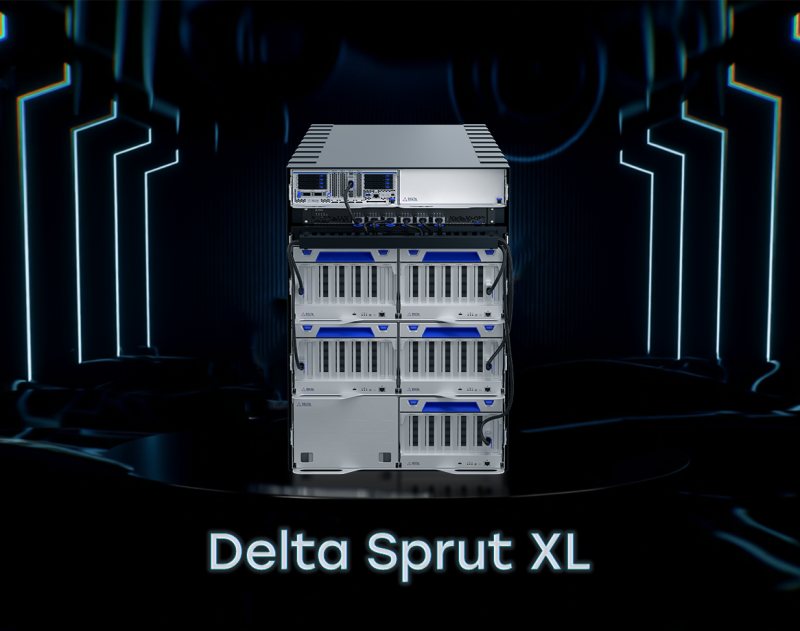 Delta Sprut XL: Самая мощная российская GPGPU-платформа для ИИ