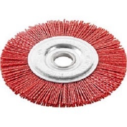 ЗУБР "ПРОФЕССИОНАЛ". Щетка дисковая для УШМ, нейлоновая проволока с абразивным покрытием, 125х22мм [35160-125_z01]