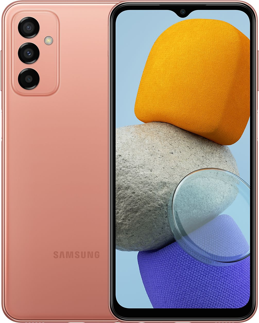 Купить Смартфон Samsung SM-M236 Galaxy M23 128Gb 6Gb розовый моноблок 3G 4G  6.6