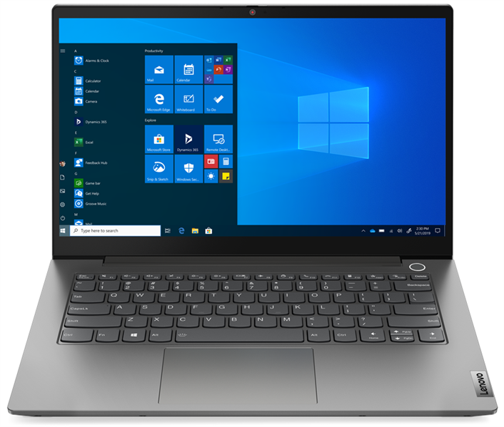 Картинка - Ноутбук Lenovo ThinkBook 14 G2 ITL 14.0" FHD (1920x1080) AG 300N, i3-1115G4 3G, 8GB DDR4 3200, 256GB SSD M.2, Intel Graphics, Wifi, BT, FPR, HD Cam,  3cell 45Wh, Win 11 P64 RUS, 1Y OS, 1.5kg (20VD00XPRU) 20VD00XPRU