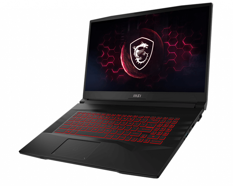 Картинка - Ноутбук MSI Pulse GL76 12UCK-279XRU Core i5 12500H 8Gb SSD512Gb NVIDIA GeForce RTX 3050 4Gb 17.3" IPS FHD (1920x1080) Free DOS grey WiFi BT Cam 9S7-17L414-279