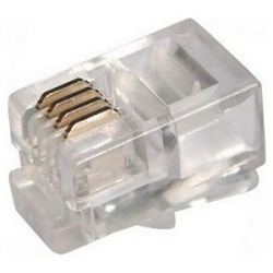 Proconnect (05-1001-3) Джек телефонный  4P4C (100 шт.)
