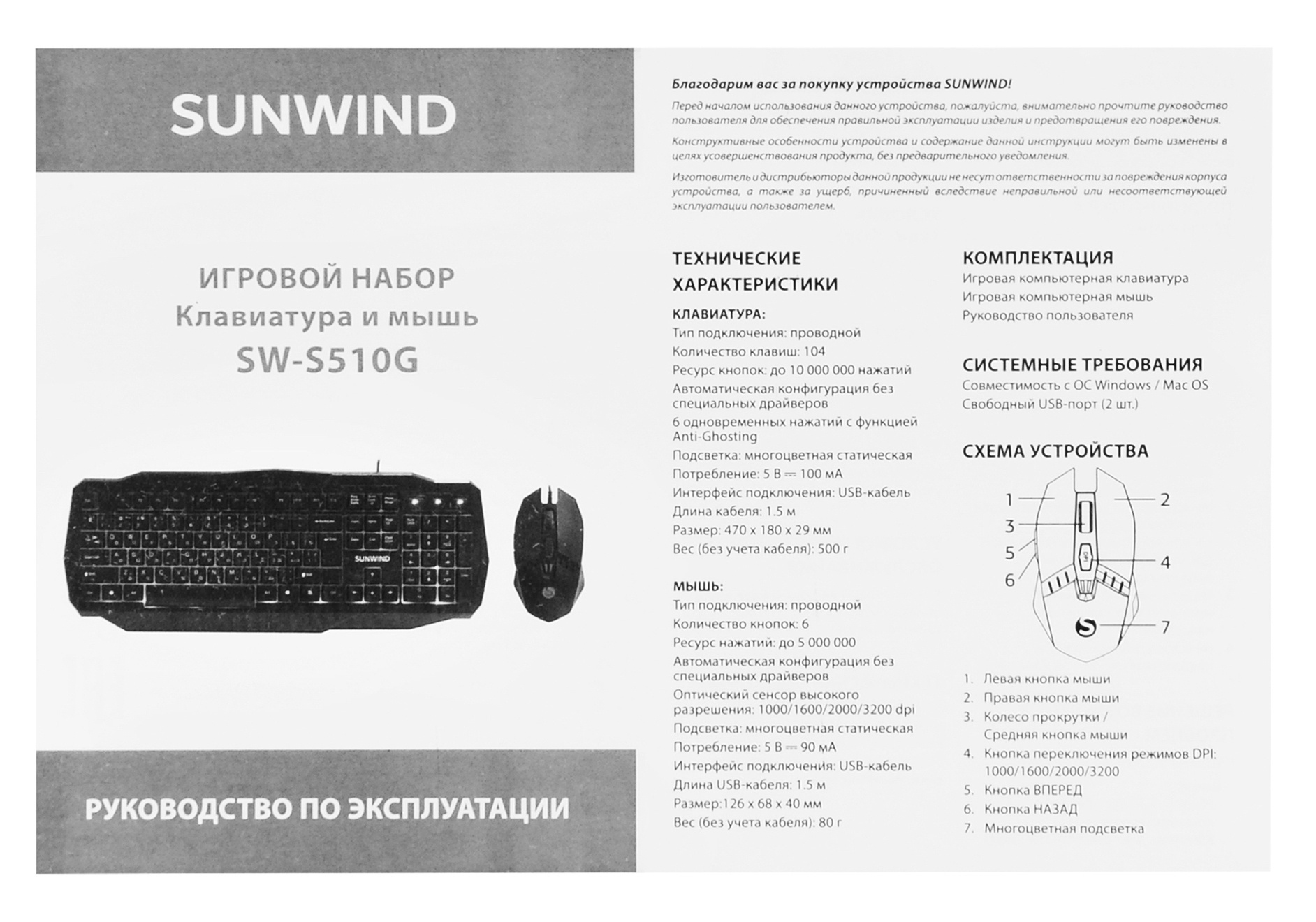 Sunwind инструкция пульта. Клавиатура Sunwind SW-s700g. Sunwind SW-s510g. Sunwind беспроводная мышка. Комплект (клавиатура+мышь) Sunwind SW-s700g, USB, проводной, черный.