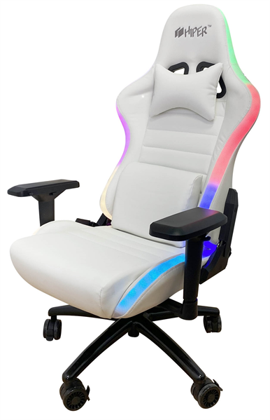 rgb gaming chair white