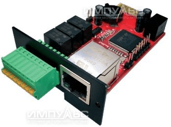 Плата управления Импульс (CNMKI111) Карта SNMP ИМПУЛЬС МКИ-111