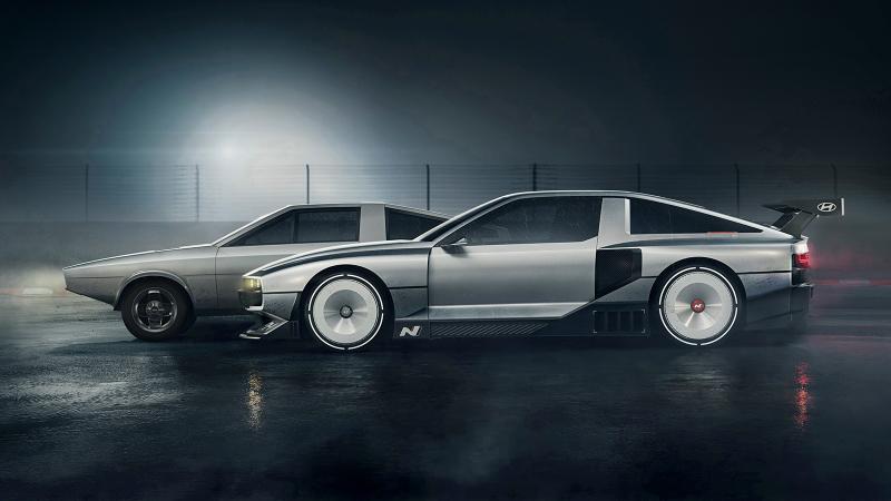 Концепт Hyundai N Vision 74 - водородный суперкар поступит в продажу 2026 году