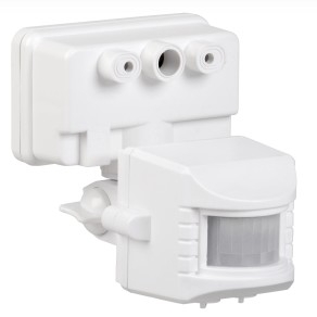 Iek LDD13-019-1100-001 Датчик движения ДД 019 белый, макс. нагрузка 1100Вт, угол обзора 120град., дальность 12м, IP44, ИЭК