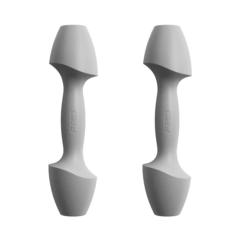 Купить Гантель FED Wave серая 1.35кг 2шт в интернет-магазине Неватека ...