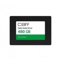 CBR SSD-480GB-2.5-LT22, Внутренний SSD-накопитель, серия "Lite", 480 GB, 2.5", SATA III 6 Gbit/s, SM2259XT, 3D TLC NAND, R/W speed up to 550/520 MB/s, TBW (TB) 240