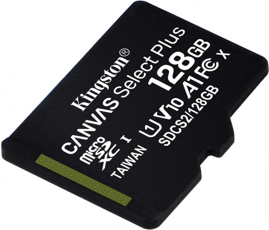 Карта памяти kingston canvas select plus microsdxc 128gb