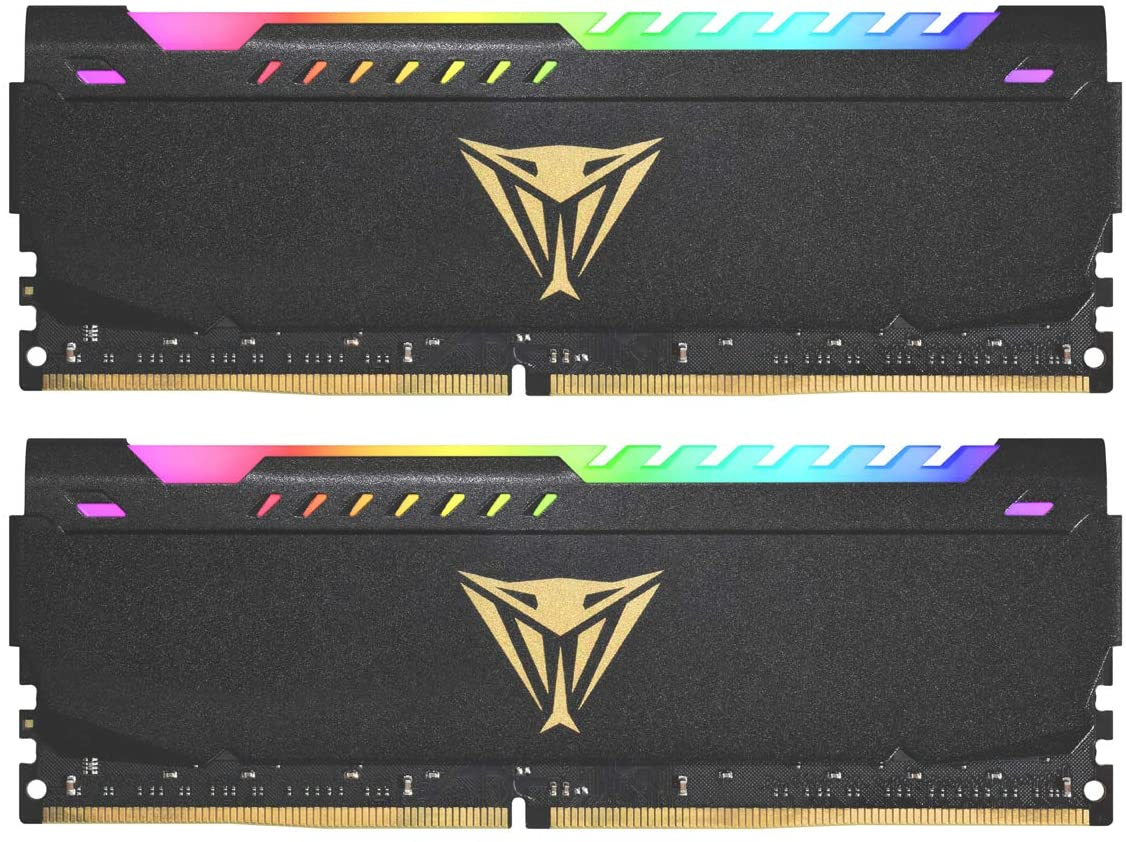 Картинка - Память DDR4 2x8Gb 3200MHz Patriot PVSR416G320C8K RTL PC4-25600 CL18 DIMM 288-pin 1.35В dual rank