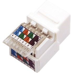 Rexant (03-1011) Гнездо вставка RJ-45 (Keystone Jack) CAT5e, ТИП-1