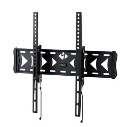 Кронштейн для ТВ KROMAX FLAT-4 black (max VESA 400x400 мм., настенный, наклонный, 22"-65", max 55 кг) (26010)