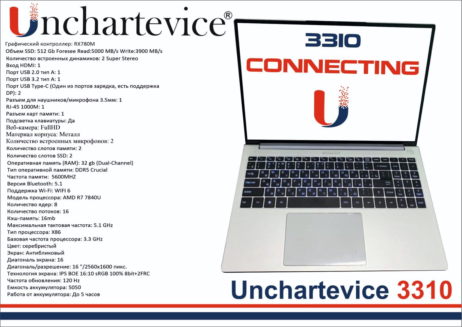 Unchartevice 3310