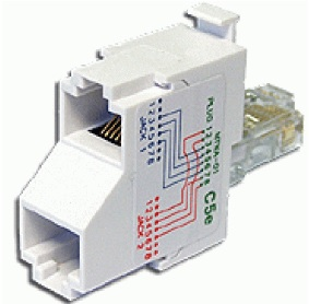 T-адаптер, 2 телефонных порта (TWT-T-U2-U2)