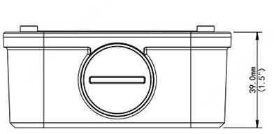 Монтажная коробка UNV TR-JB05-A-IN