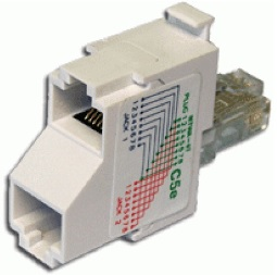 T-адаптер, 2 параллельных порта (TWT-T-BRIDGE)