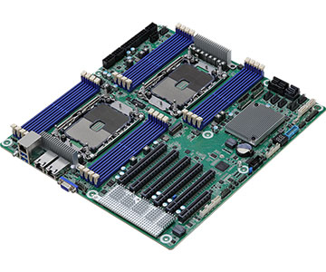 Серверная материнская плата ASRock SP2C621D16-2T, 2xLGA4189, Intel C621A, 16xDDR4, 14xSATA, 1xM.2, 5xPCIe 4.0 x16, 1xVGA, 2x10Gb LAN, 2xUSB-A 5Gbps, IPMI, EEB