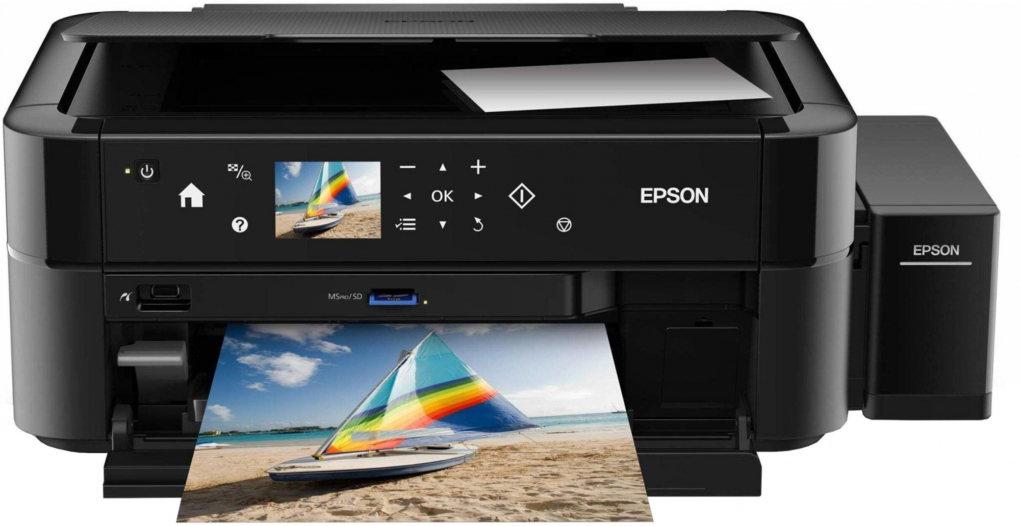 Купить МФУ струйный Epson L850 A4 USB черный в интернет-магазине Неватека  по выгодной цене с доставкой, характеристики, фотографии - Санкт-Петербург