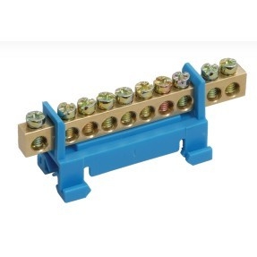 Iek YNN10-69-8P-K07 Шина N "ноль" на DIN-изол тип "Стойка" ШНИ-6х9-8-С-С ИЭК