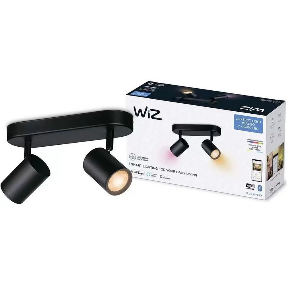 Купить Светильник WiZ IMAGEO WiZ Spots 2x5W B 22-65K RGB в  интернет-магазине Неватека по выгодной цене с доставкой, характеристики,  фотографии - Санкт-Петербург