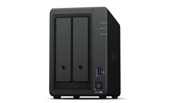 Картинка - СХД настольное исполнение 2BAY NO HDD DS720+ SYNOLOGY DS720+