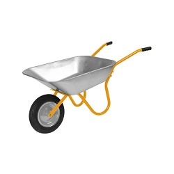 Тачка СИБИН садовая, 65 л, грузоподъемность 90 кг [39908_z01]