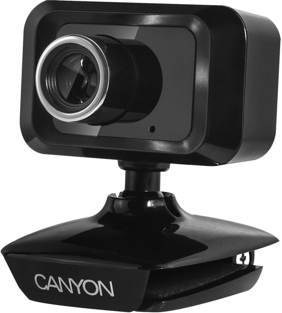 Купить Камера Web Canyon CNE-CWC1 черный 1.3Mpix (1600x1200) USB2.0 с микро...