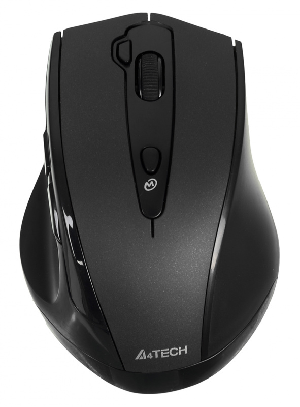 Картинка - Мышь A4Tech V-Track G10-810F черный оптическая (2000dpi) беспроводная USB (7but)