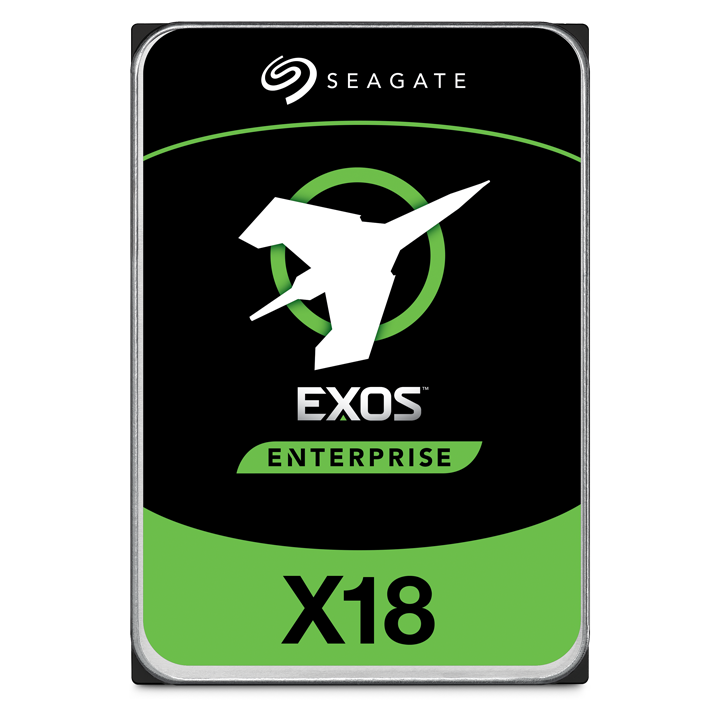 Картинка - Жесткий диск Seagate ST10000NM018G Exos X18 10TB, 3.5", 7200rpm, SATA3, 256MB ST10000NM018G