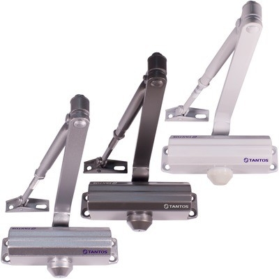 Tantos TS-DC085 Freeze белый Доводчик дверной, усилие EN4, вес двери до 100 кг