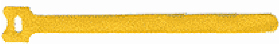 Хомут-липучка 180мм, 20 шт., желтый (LAN-VCM180-YL)