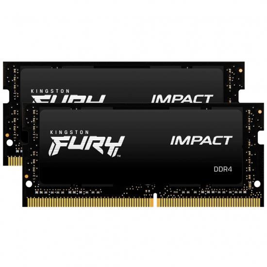 Картинка - Модуль памяти для ноутбука SODIMM 16GB PC21300 DDR4 SO K2 KF426S15IBK2/16 KINGSTON KF426S15IBK2/16