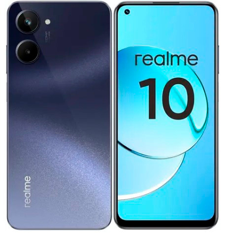 Картинка - Смартфон Realme RMX3630 10 128Gb 4Gb черный моноблок 3G 4G 2Sim 6.4" 1080x2400 Android 12 50Mpix 802.11 a/b/g/n/ac NFC GPS GSM900/1800 GSM1900 TouchSc microSD 6052249