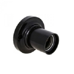 EKF LHC-E27-sc-s Патрон карболитовый потолочный Е27 черн. прямой EKF PROxima