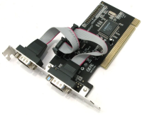 Б/У Контроллер * PCI COM 2-port WCH352 bulk [Б/У WCH352]