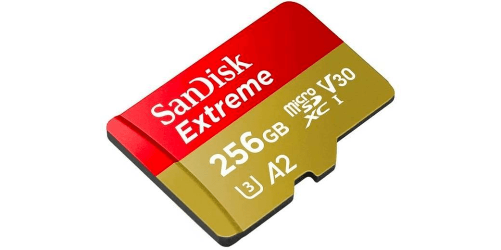 Картинка - Карта памяти SanDisk Extreme microSD UHS I Card 256GB for 4K Video on Smartphones, Action Cams & Drones 190MB/s Read, 130MB/s Write, Lifetime Warranty