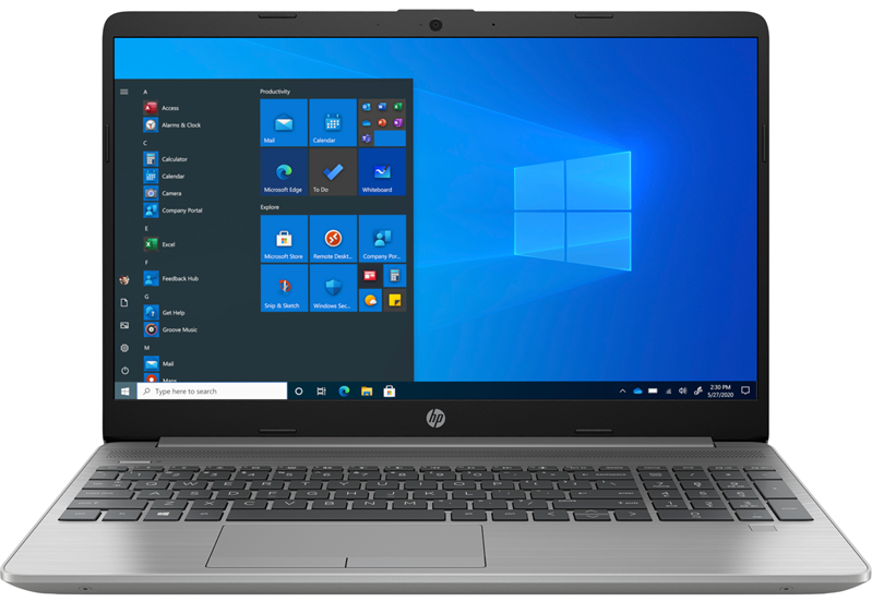 Картинка - Ноутбук без сумки HP 255 G8 R7-5700U 1.8GHz,15.6" FHD (1920x1080) AG,8Gb DDR4(1x8GB),256Gb SSD,No ODD,41Wh,1.8kg,1y,Asteroid Silver,Dos (45M87ES#ACB) 45M87ES#ACB