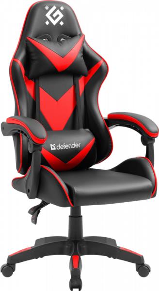 Игровое кресло XCOM BLACK/RED PU 64337 DEFENDER