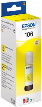 Картридж струйный Epson 106Y C13T00R440 желтый (1900стр.) (70мл) для Epson L7160/7180