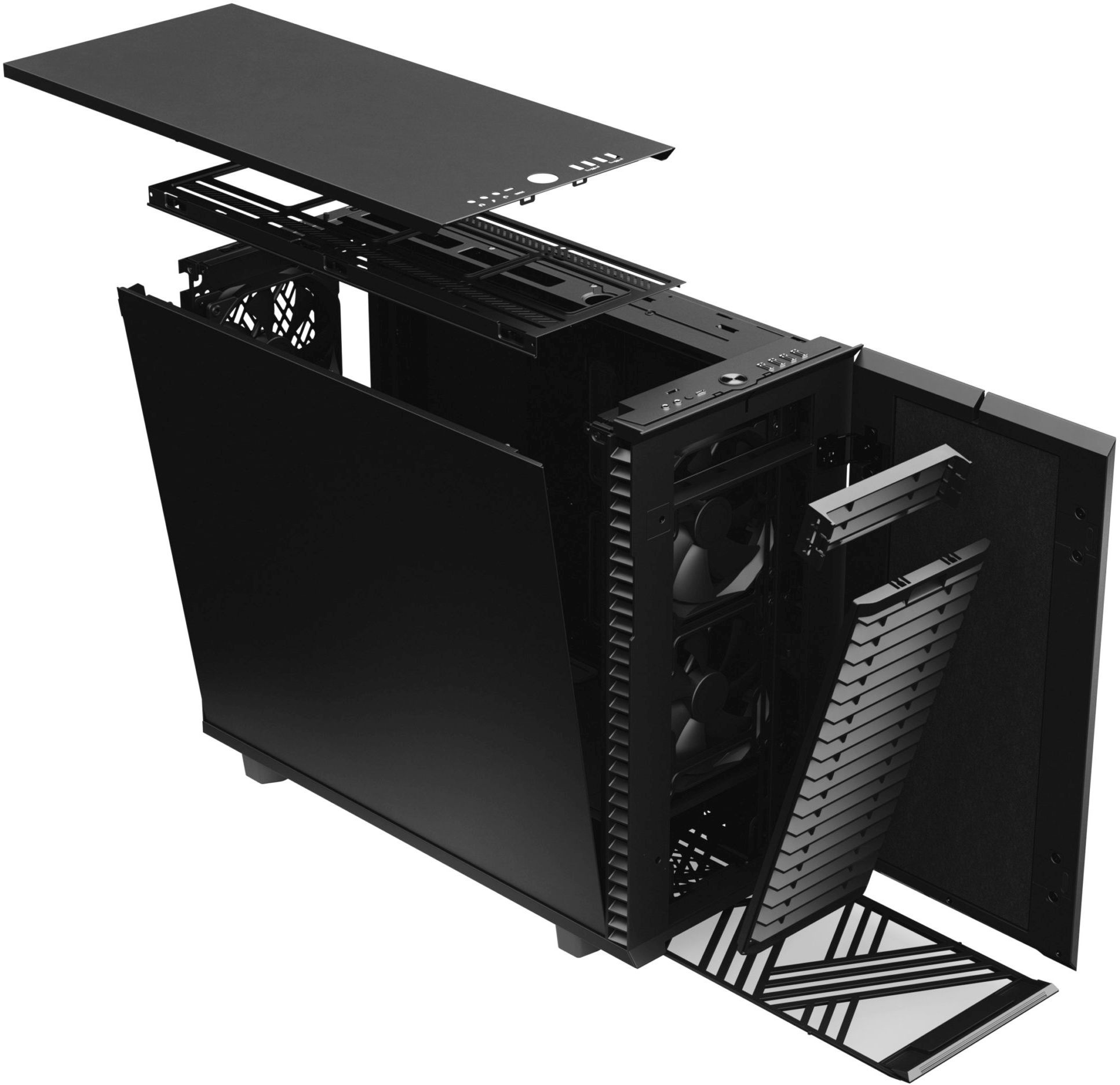 Define 7. Fractal Design define 7 XL Black - TG. Корпус Fractal Design define 7 XL Black / FD-C-def7x-01. Корпус Fractal Design define 7. Fractal Design define 7 Dark TG.